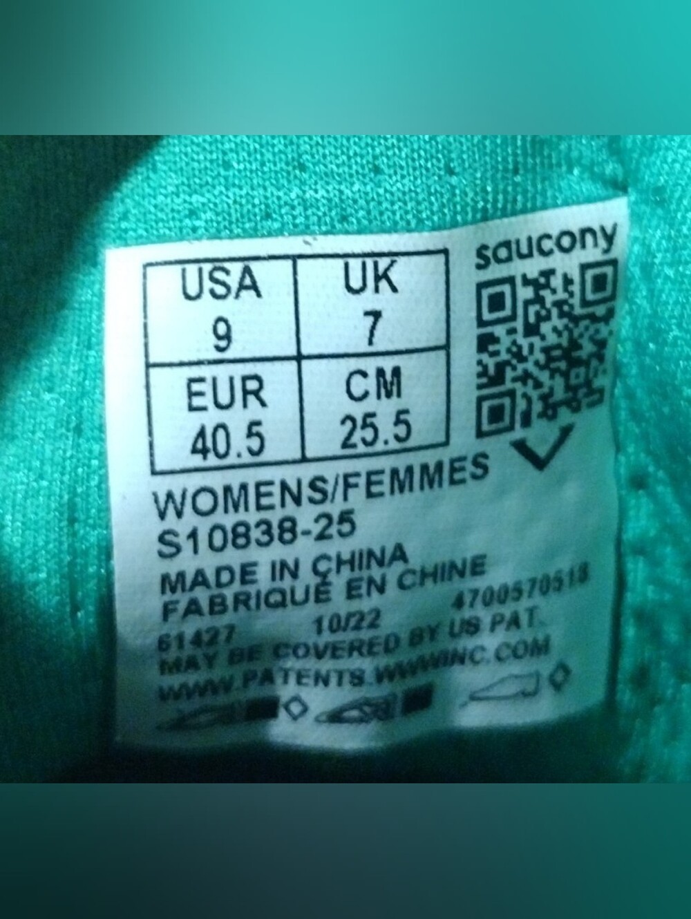 SAUCONY Peregrine 13 Women's Size 9. Sprig/Canopy (Mint Green) Off Road Trail - Picture 7 of 16